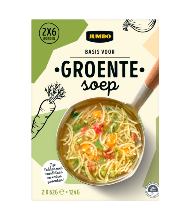Jumbo  Vegetable Soup 124g