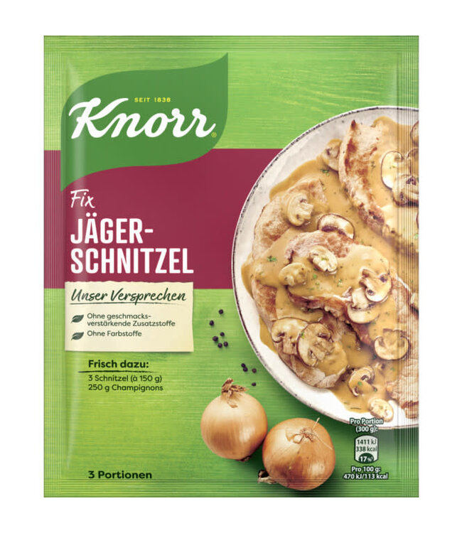 Knorr Fix Jagerschnitzel Mix