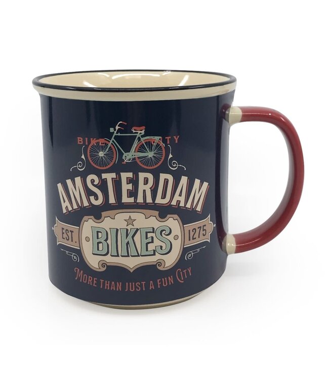 Matix Vintage Mug - Amsterdam Bikes