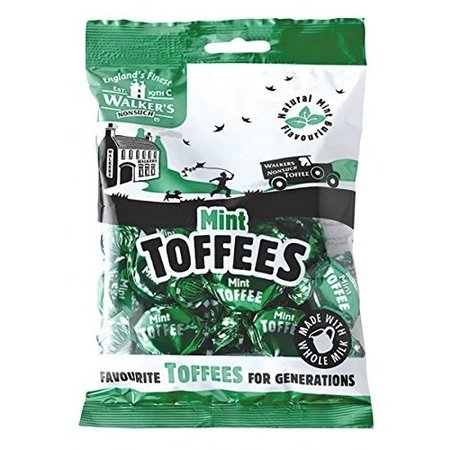 Walkers Mint Toffees 150g