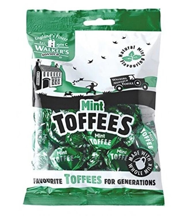 Walkers Mint Toffees 150g