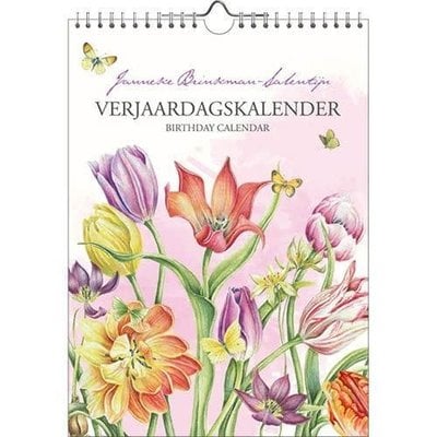 Tulips Perpetual Birthday Calendar