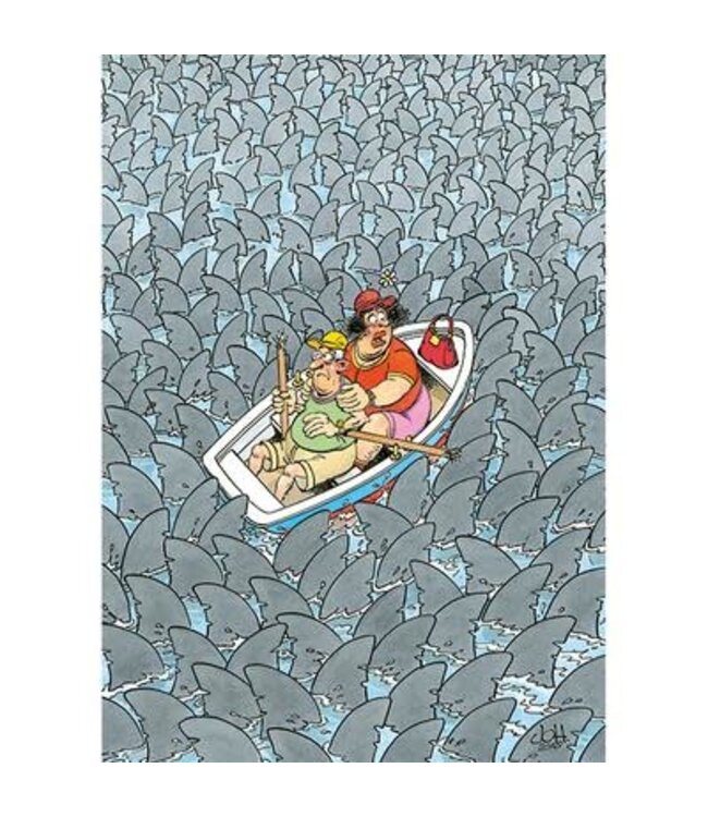 Shark Mania Puzzle 500pc