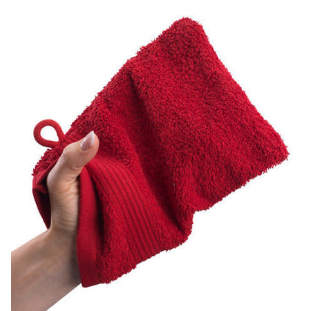 Face Cloth Red