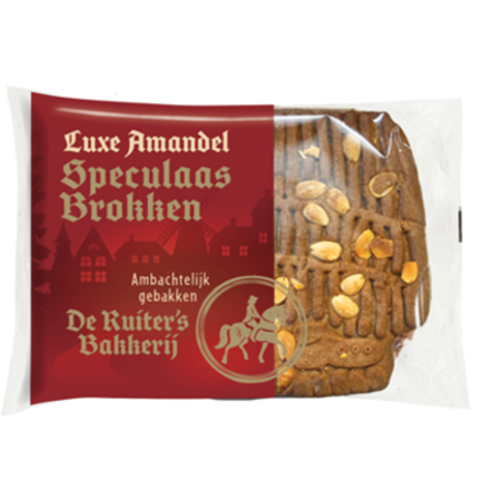De Ruiter Luxe Speculaas Brokken w/ Almonds
