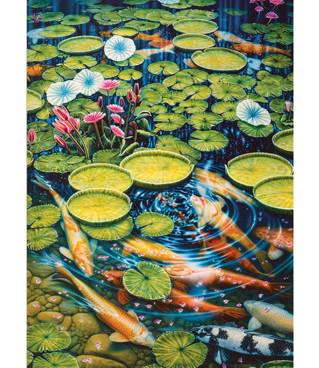 Koi Pond Puzzle 1000pc