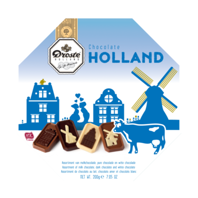 Droste Holland Edition Chocolates Gift Box 200g