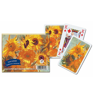 Sunflowers Van Gogh Playing Cards - Double Deck