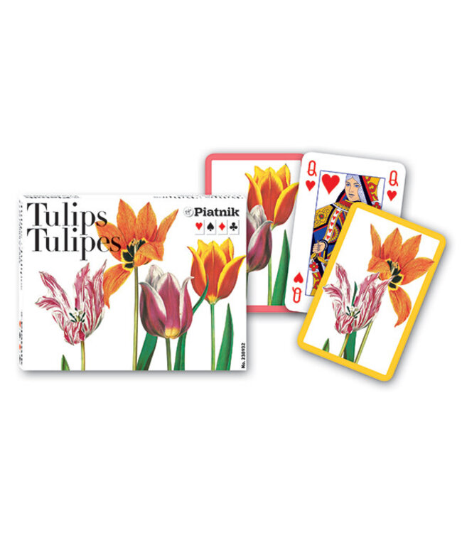 Tulips Playing Cards - Double Deck