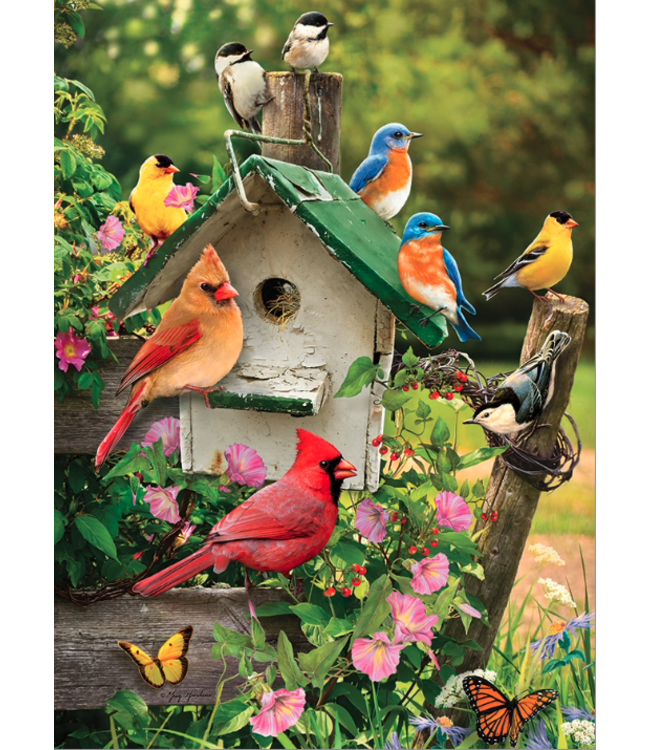 Summer Birdhouse Puzzle 500pc