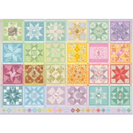 Star Quilt Seasons Puzzle 1000pc