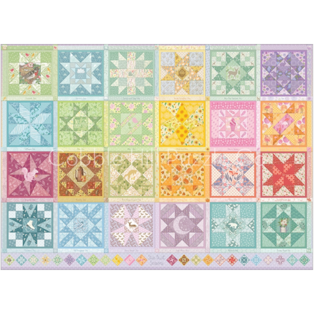 Star Quilt Seasons Puzzle 1000pc (LB)