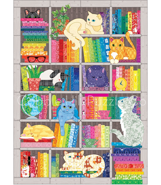 Rainbow Cat Quilt Puzzle 1000pc
