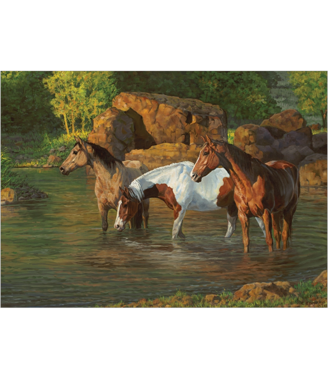 Horse Pond Puzzle 500pc (LB)