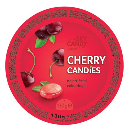 Cherry  Sky Candy Tins 130g
