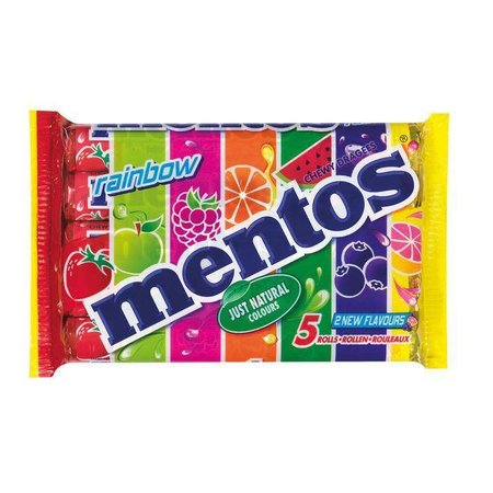 Mentos Rainbow 5pk 188g