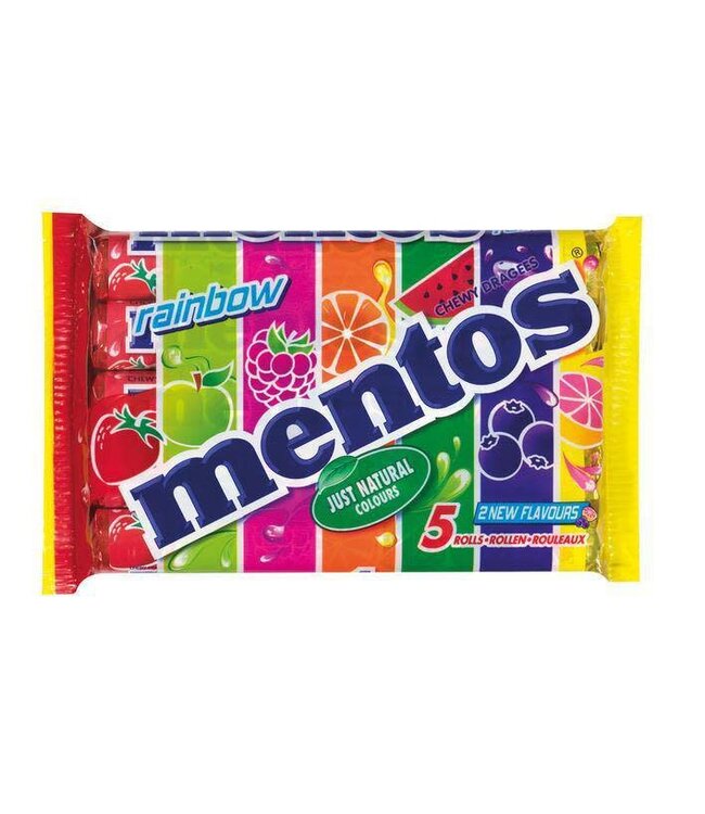 Mentos Rainbow 5pk 188g