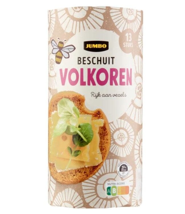 Jumbo Whole Wheat Rusk 125g