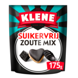 Klene Salty  Licorice Mix Sugar Free 175g
