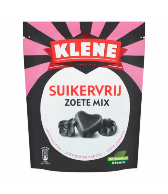 Klene Sweet Licorice Mix Sugar Free 175g