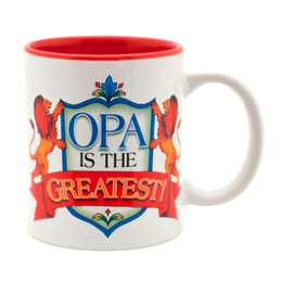 Opa Is The Greatest Coloured  Mug