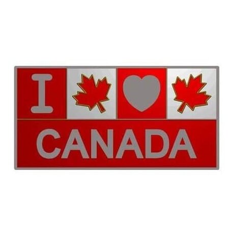 I Love Canada  Magnet