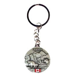Canada Wildlife Keychain