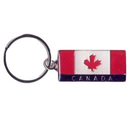 Canada Flag Keychain