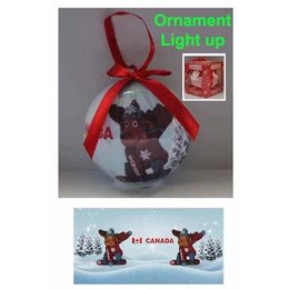 Canada Moose Ornament - Ball