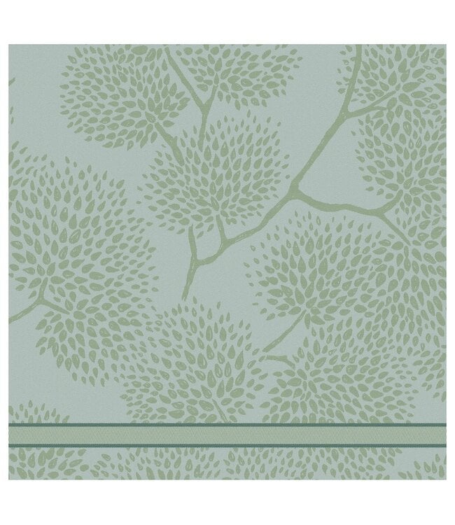 TEA Towel Green Trees DDDDD