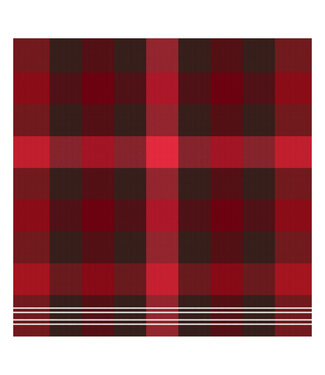 TEA Towel Red Feller DDDDD