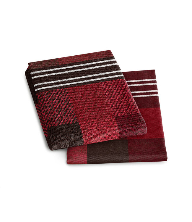 TEA Towel Red Feller DDDDD