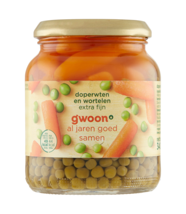 Gwoon Peas & Carrots 680ml