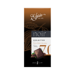 Elysia Noir 70% Dark Chocolate 100g