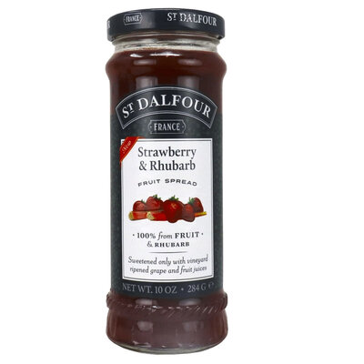 St. Dalfour Strawberry Rhubarb Jam 225ml