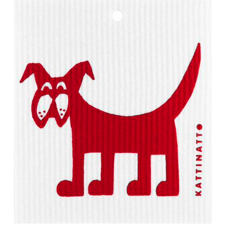 Red Dog  Swedish Dishcloths