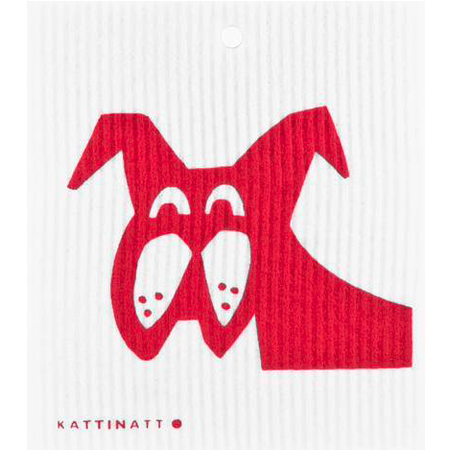 Red Dog Head Swedish Dishcloths