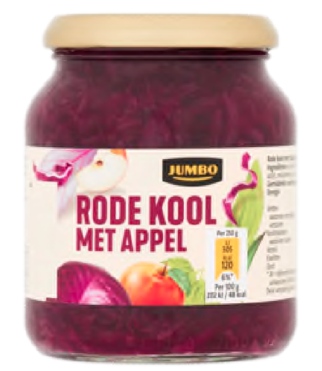 Jumbo Red Cabbage with Apple 370ml