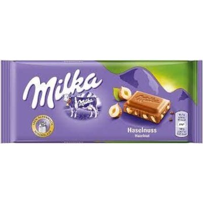 Milka Milka with Hazelnuts 100g