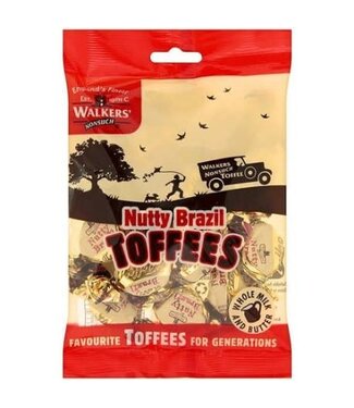 Walkers Nutty Brazil Toffees Bag 150g
