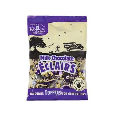 Walkers Chocolate Eclairs Toffees 150g
