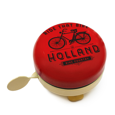 Ride That Bike Holland  Bike Bell Red