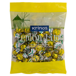 Krinos Lemon Lime Candy 200g