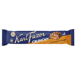 Fazer Crunchy Caramel & Nougat Chocolate Bar 55g