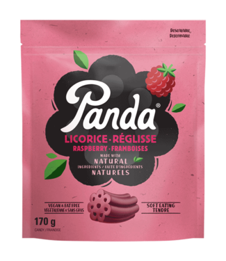 Panda Raspberry Licorice 170g