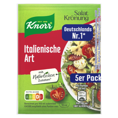 Knorr Salad Mix Italian  Herbs - 5 pk