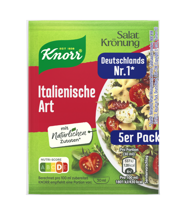 Knorr Salad Mix Italian  Herbs - 5 pk