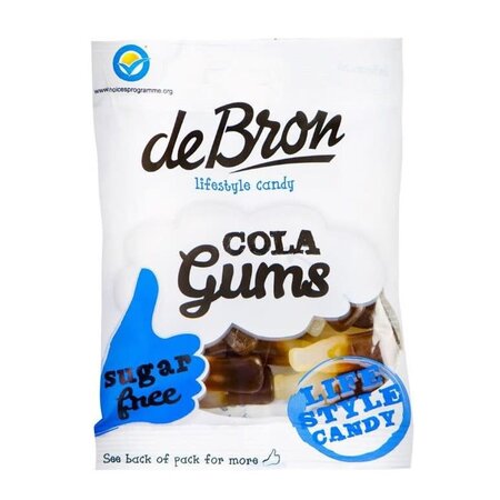 deBron deBron Cola Gums Sugar Free 100g