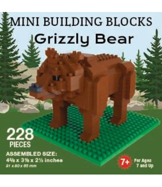 Grizzly Bear - Mini Building Blocks