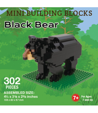 Black Bear - Mini Building Blocks